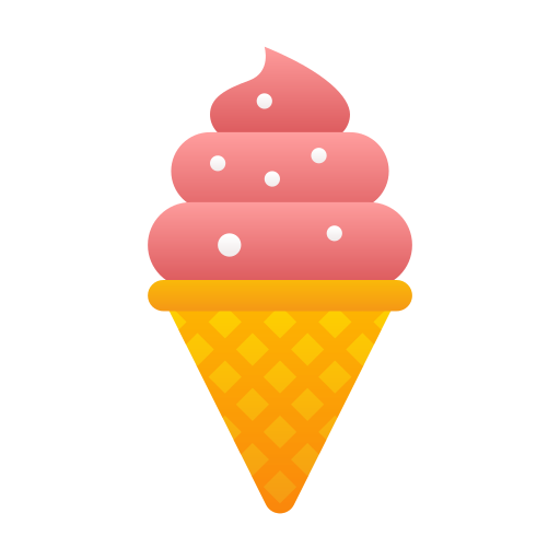 Ice cream Generic Flat Gradient icon
