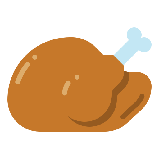 Roasted chicken Generic Flat icon