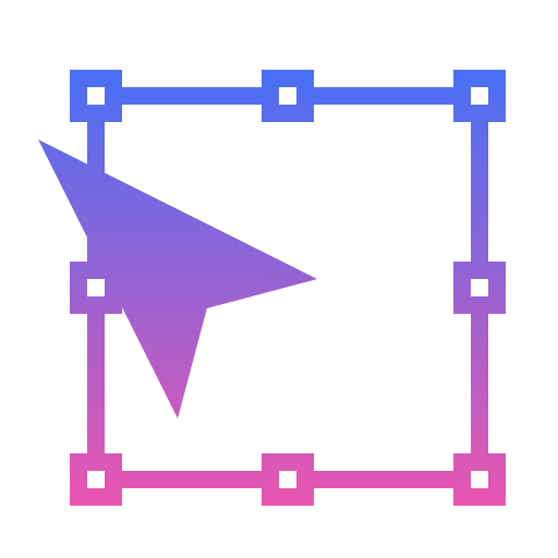 自由変形 Generic Flat Gradient icon