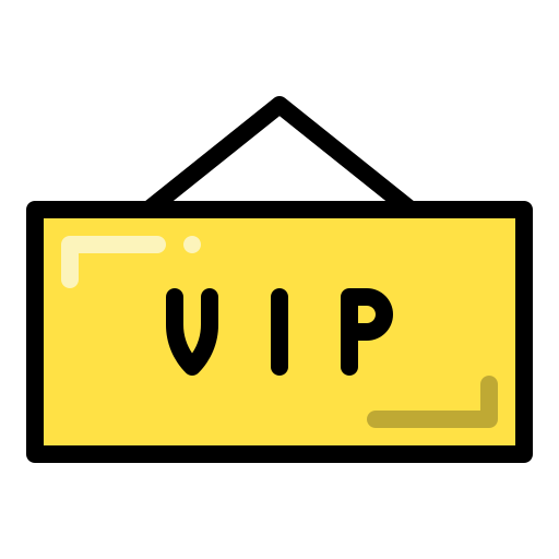 vip Generic Outline Color Icône