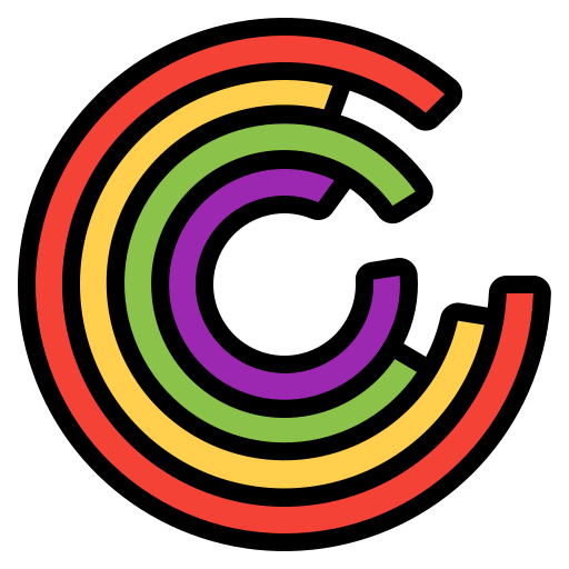 kreisdiagramme Generic Outline Color icon