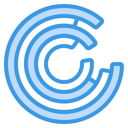 kreisdiagramme Generic Blue icon