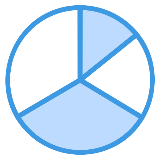 Круговые диаграммы Generic Blue иконка