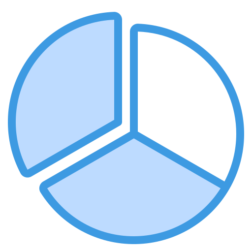 Круговые диаграммы Generic Blue иконка