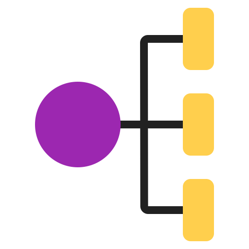 diagrama Generic Flat Ícone