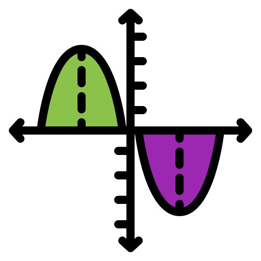 웨이브 차트 Generic Outline Color icon