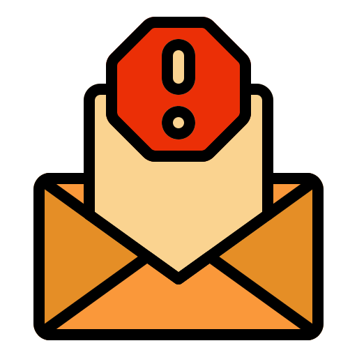 Spam Generic Outline Color icon