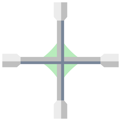 Cross wrench Generic Flat icon