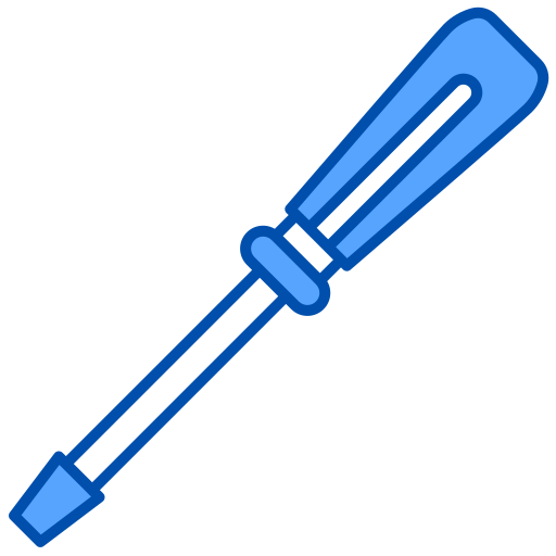 Screwdriver Generic Blue icon