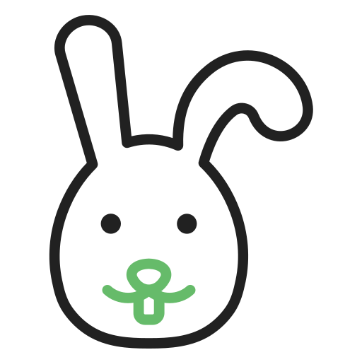 lapin Generic Outline Color Icône