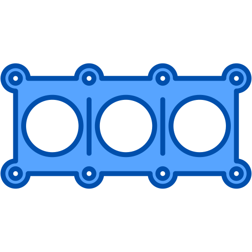 empaquetadura Generic Blue icono