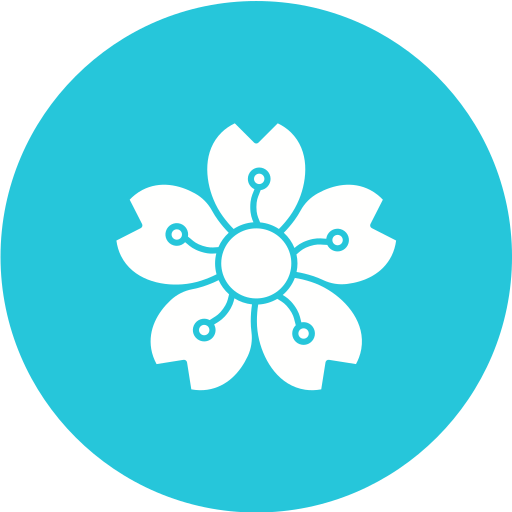 Blossom Generic Circular icon