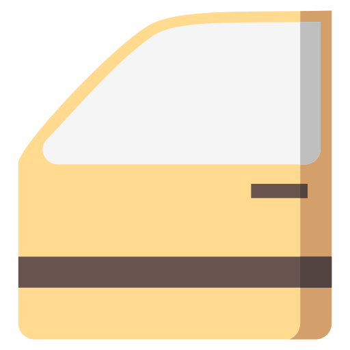 Двери автомобиля Generic Flat иконка