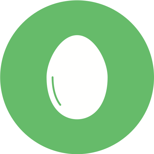 삶은 달걀 Generic Circular icon
