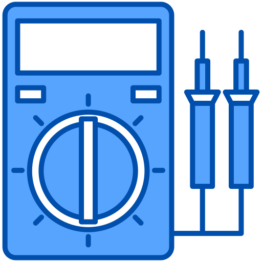 電圧計 Generic Blue icon