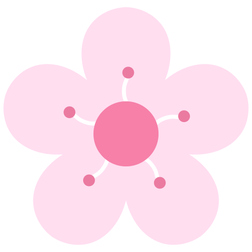 kwiat wiśni Generic Flat ikona