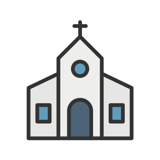 Церковь Generic Outline Color иконка