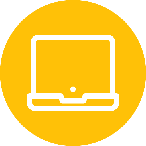 노트북 Generic Circular icon