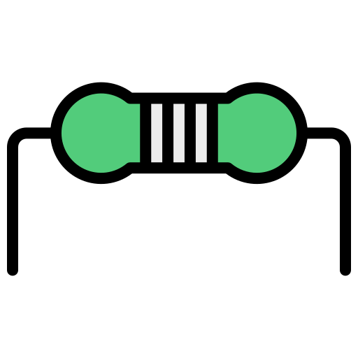 resistor Generic Outline Color icono
