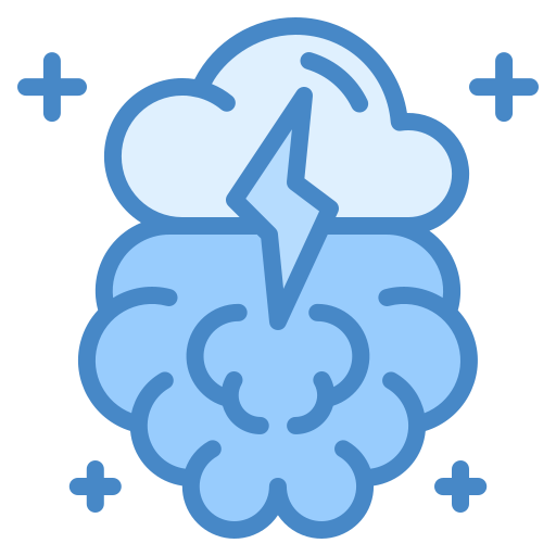 Brainstorming Generic Blue icon