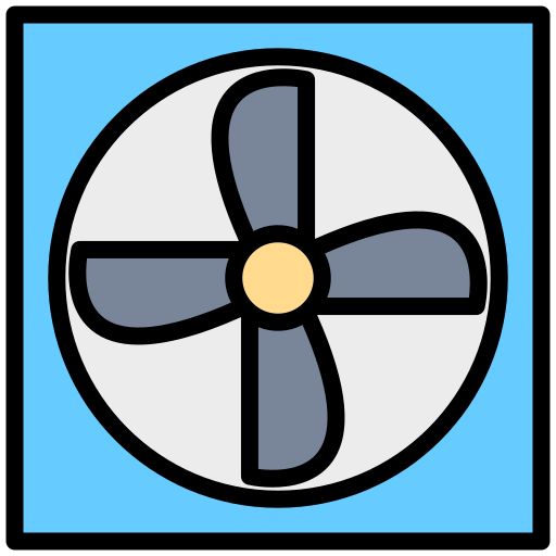 ファン Generic Outline Color icon