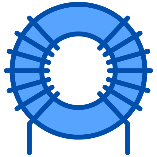 Inductor Generic Blue icon