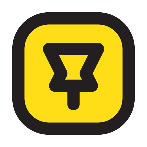 Pin Generic Outline Color icon