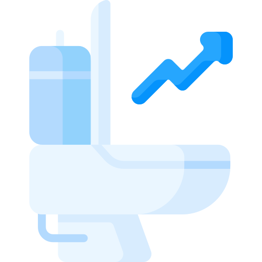 Urination Special Flat icon