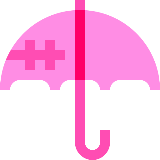 Umbrella Basic Sheer Flat icon