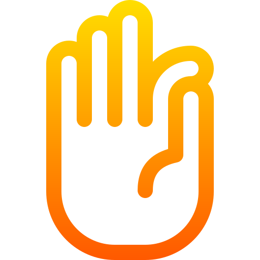 mudra Basic Gradient Lineal color icon