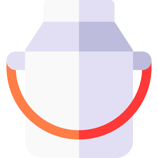 Milk tank Basic Rounded Flat icon