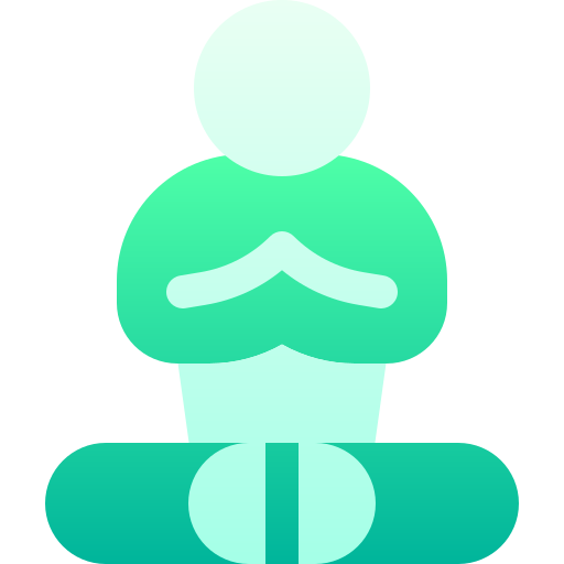 Posture Basic Gradient Gradient icon