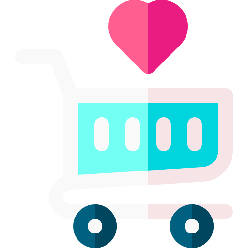 Shopaholic Basic Rounded Flat icon