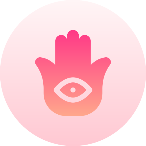 Eye Basic Gradient Circular icon