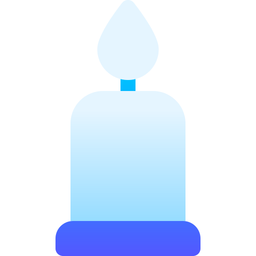 Свеча Basic Gradient Gradient иконка