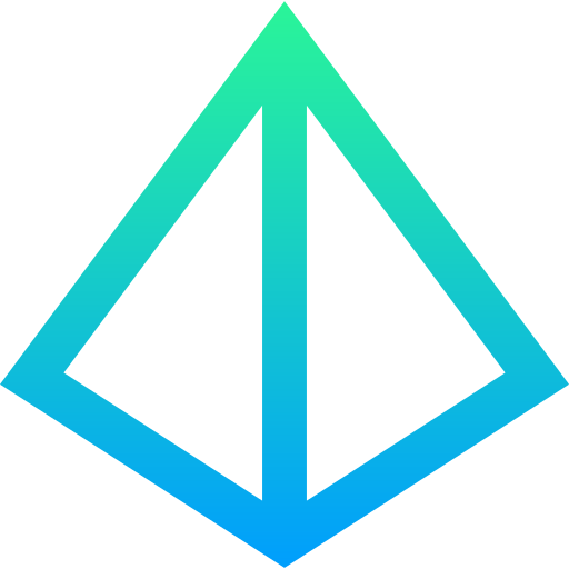 prisma Super Basic Straight Gradient icono