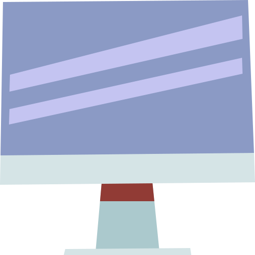 Computer Cartoon Flat icon
