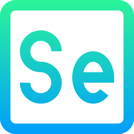 Selenium Super Basic Straight Gradient icon