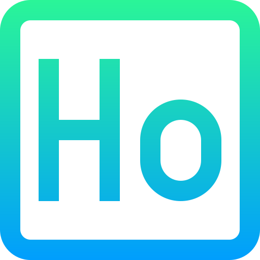 Holmium Super Basic Straight Gradient icon