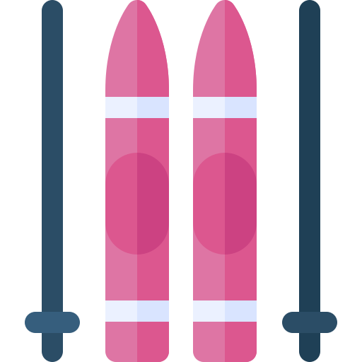 スキー用品 Basic Rounded Flat icon