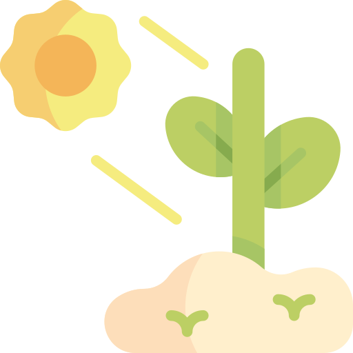 햇빛 Kawaii Flat icon
