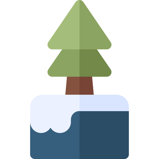 松の木 Basic Rounded Flat icon
