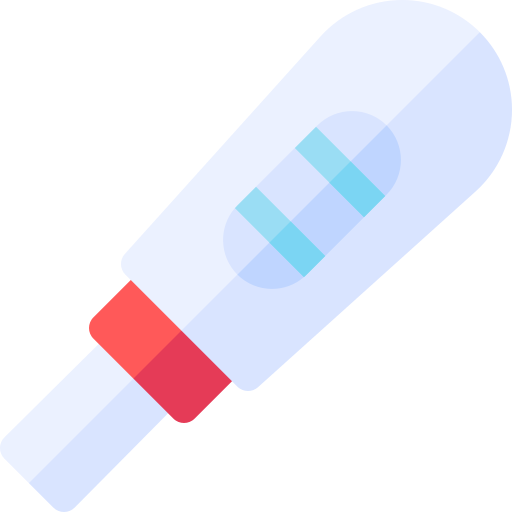 test ciążowy Basic Rounded Flat ikona
