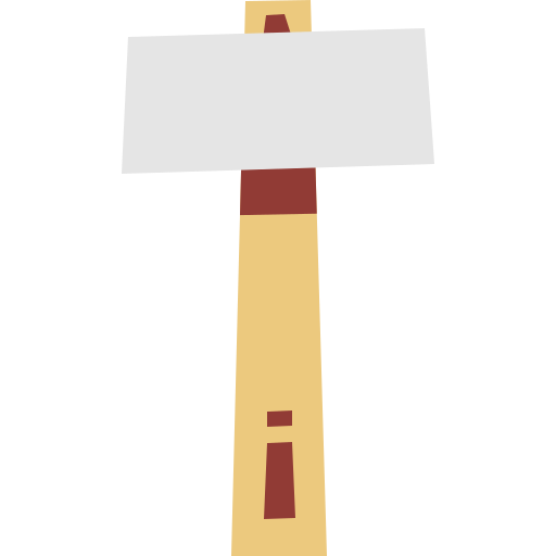 Hammer Cartoon Flat icon