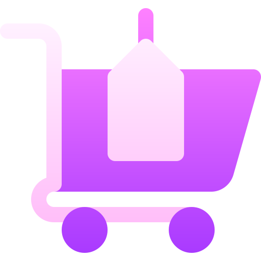 carrito de compras Basic Gradient Gradient icono