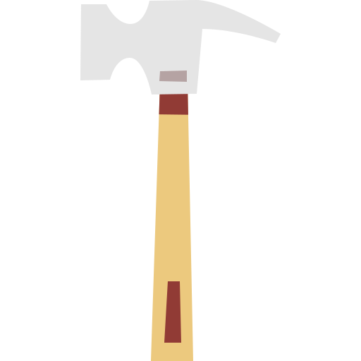Hammer Cartoon Flat icon