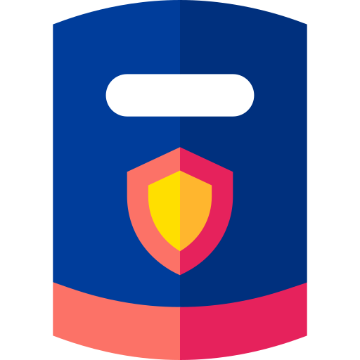 Shield Basic Straight Flat icon