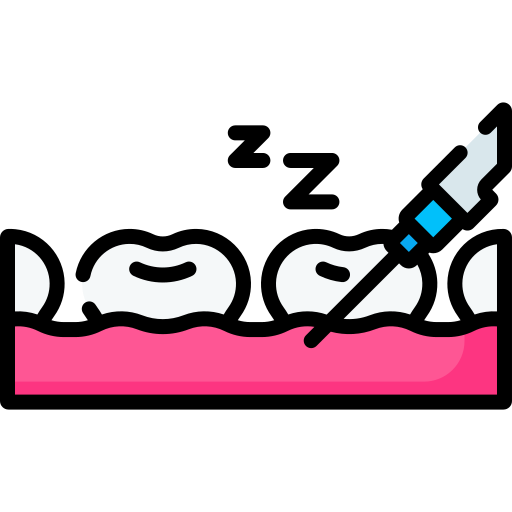 anestesia Special Lineal color icono