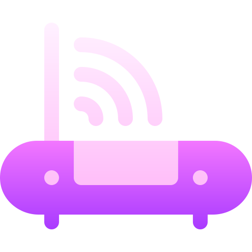 routera Basic Gradient Gradient ikona