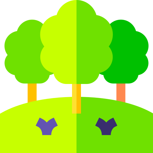 Forest Basic Straight Flat icon